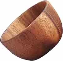 Cuencos de madera multifuncionales para servir, tanto para la presentación de alimentos como para centros de mesa de estilo rústico en hogares modernos - Product Image 2