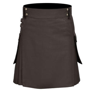 Kilt de utilidad híbrido de tartán escocés para hombre logotipo personalizado y colores disponibles al por mayor de alta calidad mejores precios Kilts de utilidad - Product Image 1