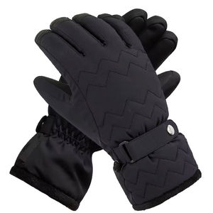 OEM nueva llegada guantes de esquí de invierno impermeable térmico Split dedo cordón cierre tamaño personalizado moda deportes al aire libre - Product Image 1