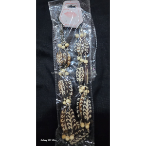 Collar de Moda con Colgante de Piedra de Resina Grande, Estilo Vintage, Cadena Larga, Gargantilla Hecha a Mano Natural para Mujer - Product Image 2