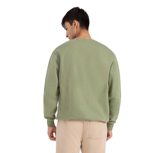 Meilleure qualité unisexe surdimensionné o-cou sweat 380 GSM hiver col rond impression OEM décontracté hiver porter des sweats à capuche pour hommes numérique - Product Image 3