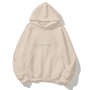 Sweat à capuche unisexe en gros, poids lourd, hiver, logo personnalisé, polaire de haute qualité, vêtements de sport, fermeture éclair, motif uni, XL, logo personnalisable - Product Image 1