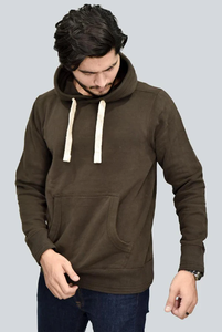 เสื้อสเวตเตอร์มีฮู้ดสำหรับผู้ชายเสื้อมีฮู้ดสีทึบเสื้อมีฮู้ดสำหรับ2025ถักพิมพ์ลายเสื้อสวมหัวผ้าฝ้ายกำหนดโลโก้และออกแบบได้เอง - Product Image 4