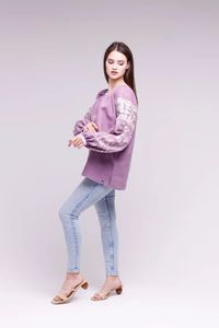 Elegante blusa bordada étnica rumana vestidos de moda de invierno y verano con manga corta estilo informal nueva llegada - Product Image 2