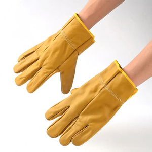 Les gants de soudage de haute qualité protègent les soudeurs gants à main gants de soudage en cuir industriel - Product Image 4