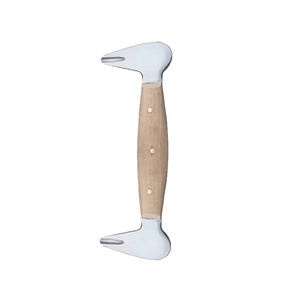 Professional Horse Hoof Buffer Clinch Cutter Tool Clenched <b>Nail</b> Shoeing Stainless Steel Horse Hoof Buffer With <b>Wooden</b> Handle - Product Image 3