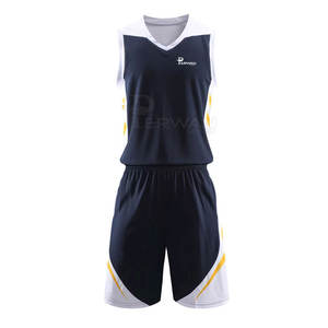 Ropa para deportes al aire libre Material de poliéster Alta calidad Mejor diseño Uniforme de baloncesto personalizado - Product Image 1