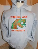 Personnalisé femmes FAMU pull à col rond à capuche sweat tricoté brodé anti-rétrécissement décontracté XS avant Badges Appliques