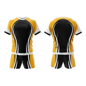 Uniforme de Rugby transpirable de secado rápido, diseño personalizado de alta calidad, OEM, ODM, hecho en Pakistán, novedad - Product Image 1