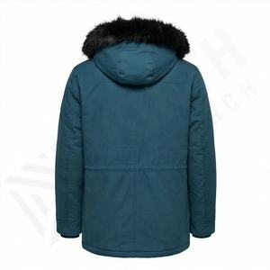 Chaqueta Parka Formal para Hombre, Talla XL, Cálida, con Forro Polar Estándar, Capucha Desmontable, Relleno de Algodón, Venta al Por Mayor - Product Image 2