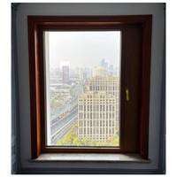Ventanas Micro Ventilación de Aluminio Amplio Vidrio Fijo para Máxima Visibilidad