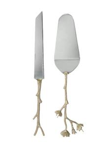 Juego decorativo para servir pasteles, utensilio de Metal duradero para servir postres, fiesta, boda, comedor, vajilla, cortador de repostería, servidor de cocina - Product Image 2