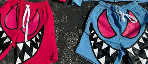 Ensemble de shorts pour hommes, ensemble de sweat-shirt et de shorts à cordon de serrage pour hommes, ensemble de shorts en gros - Product Image 4