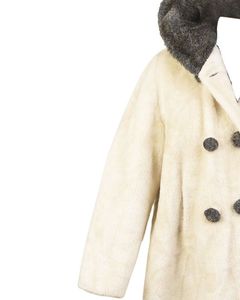 เสื้อโค้ทตัวยาวขนเทียมสำหรับผู้หญิงมีฮู้ดและกระดุมผ้ากำมะหยี่อุ่นหรูหราแจ็คเก็ตหนานุ่มสำหรับแฟชั่นอากาศหนาว - Product Image 3