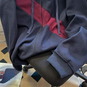 Sweats à capuche en molleton à demi-fermeture éclair personnalisés de haute qualité pour hiver polyester/coton pour hommes - Product Image 4