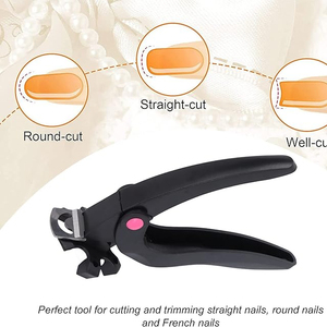 PRO NAIL alta calidad 3 vías Rosa acrílico cortador de punta de uñas cortadora de manicura - Product Image 5