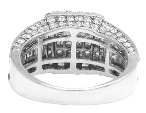 Haute Qualité Personnalisé S925 En Argent Sterling Avec Baguette Ronde Moissanite Diamant Bague De Fiançailles Pour Hommes - Product Image 6