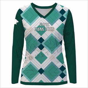 Personnalisé votre propre conception femmes chemises à manches longues séchage rapide femmes adultes chemises à manches longues - Product Image 1