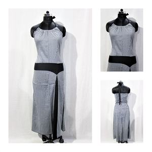 Robe en coton léger pour femmes, design bohème vintage, logo personnalisé, vêtements de plage d'été, top tissé naturel imprimé OEM Y2K - Product Image 4