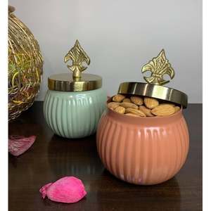 Premium Quality Metal <b>Jar</b> for Dry Fruits with Airtight <b>Storage</b> Container Perfect for Home Kitchen Use from Indian Supplier - Product Image 3