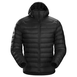 Custom Logo Print Men's Plus Size Hooded Loose Fit <b>Thin</b> Waterproof Windproof Breathable Eco-Friendly Winter <b>Puffer</b> <b>Jacket</b> 2025 - Product Image 4