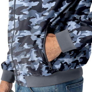 Offre Spéciale blouson d'aviateur en coton coupe ajustée pour hommes personnalisé de haute qualité vert olive coupe-vent vestes de vol de camouflage pour hommes - Product Image 4