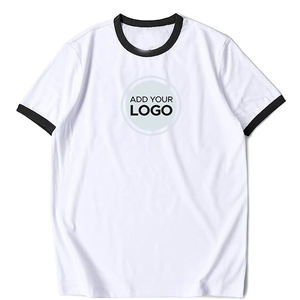 เสื้อยืดคอกลมแขนสั้นสำหรับผู้ชาย, เสื้อยืดคอกลมแขนสั้นเสื้อลำลองเสื้อธรรมดาสำหรับฤดูร้อนเสื้อยืดโลโก้ได้ตามต้องการ - Product Image 6