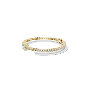 Bracelet tennis ovale halo en diamant de laboratoire 3.837 CT, taille brillant ovale et ronde, or 10KT, 14KT, 18KT et argent 925, rose - Product Image 4