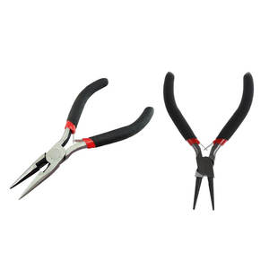 <b>Small</b> Stainless Steel Round Nose <b>Pliers</b> for Beading Wire Wrapping Jewelry DIY Projects-High Quality Professional Tool - Product Image 1