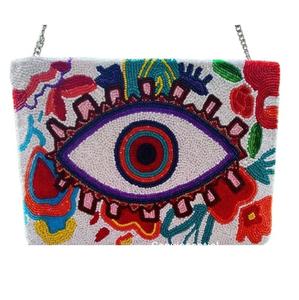 Bolsos de mano de yute de lujo hechos a mano para mujer bolsos de mano indios de estilo bohemio con cuentas - Product Image 4