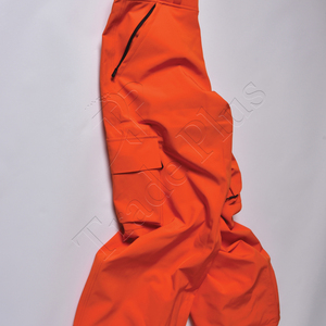 Mens Slim Cut Waist Zipper Pocket Cargo <b>Pants</b> Waterproof Breathable Insulated Windproof Polyester Fleece <b>Lined</b> OEM Plus Size - Product Image 4