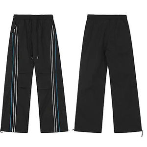 Pantalon de survêtement évasé pantalon de survêtement Baggy 2026 personnalisé hommes jambe large surdimensionné coupe imperméable coton pantalon de survêtement pour l'hiver - Product Image 4