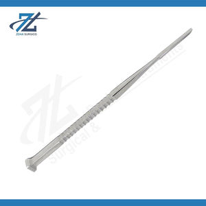 Ciseaux chirurgicaux à tête dentelée, longueur 180 mm, largeur 2 mm, instruments manuels en acier inoxydable, certifiés CE, haute qualité, usage général - Product Image 2