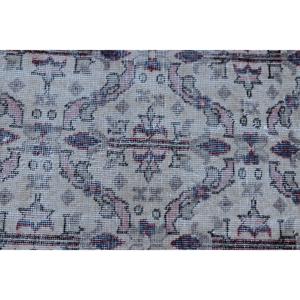 พรมขนาด 5x8 ฟุต, พรมวินเทจสไตล์ตุรกี, พรมขนสัตว์สีแดง - Product Image 5