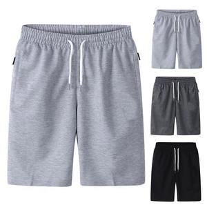 Nuevo estilo de verano para hombres Waffger moda casual deportes al aire libre estilo de playa pantalones cortos con cordón de color sólido - Product Image 1