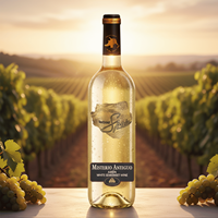 Vin Blanc Semi-Doux Ancien Millésime Misterio 100% Airen 11% Vol. d'Alcool Variété Espagnole 0,75L de Castilla La Mancha