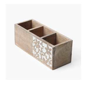 Caja de especias de madera personalización lujo diseño único madera antigua caja de especias de madera a precio barato - Product Image 5