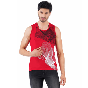 Hot Selling <b>Men's</b> Gym <b>Tank</b> <b>Top</b> Solid Color Quick Dry Breathable Customized OEM Knitted Weaving Custom Logo Plain Print <b>Tank</b> <b>Top</b> - Product Image 1