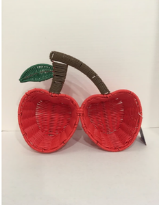 ตะกร้าหวายลายเชอร์รี่ป๊อปถาดเก็บลูกกวาดสำหรับเด็กอุปกรณ์จัดระเบียบตกแต่งสำหรับเด็ก-Sisu - Product Image 5