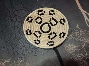 Sous-verre de table en coton macramé fait à la main décor Boho sous-verre en coton décor à la maison sous-verres traditionnels en coton faits à la main vente en gros - Product Image 4