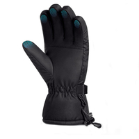 Gants de ski isolés thermiquement, chauffants électriquement, imperméables, à doigts entiers, avec sangle de poignet réglable, pour l'hiver, le snowboard, unisexe, robustes