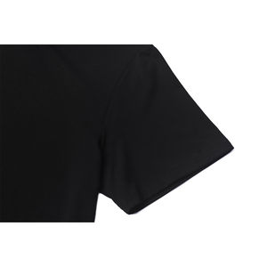 เสื้อยืดแขนสั้นฮิปฮอปทรงโค้งต่ำสำหรับชายเสื้อดีไซน์ผ้าโพลีเอสเตอร์/ ผ้าฝ้ายลำลอง - Product Image 6