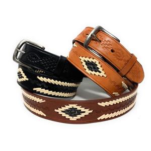 Cinturón de piel de vaca Natural 100% ecológico para hombre, acero cuadrado de alta graduación, longitud personalizada, MOQ bajo, marca famosa, suministro a granel de la India - Product Image 5