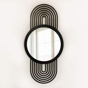 Stylish Vintage Inspired Ornate Metal Wall <b>Mirror</b> Frame for Entryway Decoration <b>Round</b> Shape <b>Gold</b> Polished Wall <b>Mirror</b> Frame - Product Image 5