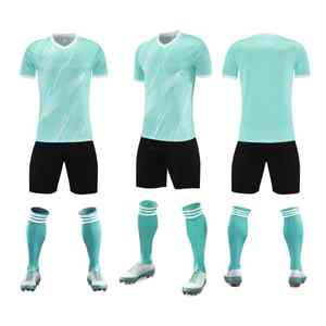 Uniformes de Fútbol, Conjunto de Camiseta y Pantalones Cortos de Entrenamiento de Fútbol, Transpirable y de Secado Rápido, Nueva Ropa Deportiva de Fútbol para Club - Product Image 5