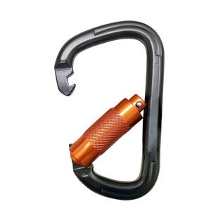 Adela CE Chứng Nhận Nhôm <span class=keywords><strong>C</strong></span>ăng Thẳng Cao Ba Khó<span class=keywords><strong>a</strong></span> 22kn Carabiner Mù<span class=keywords><strong>a</strong></span> Thu Bảo Vệ Bánh Cho Leo Núi Và <span class=keywords><strong>C</strong></span>ứu Hộ - Product Image 5