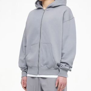 Ensemble survêtement tendance pour homme, sweat-shirt et pantalon de survêtement en molleton de coton surdimensionné de haute qualité, personnalisable, best-seller, OEM 2026 - Product Image 4