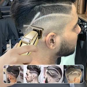 Tondeuses à barbe et moustache sans fil professionnelles pour hommes, coupe précise, résistantes à l'eau IPX7 - Product Image 1