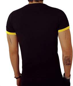 Camiseta informal con estampado personalizado de alta calidad para hombre, transpirable, ecológica, de secado rápido, con patrón sólido, estampado de logotipo, 220 gramos - Product Image 2