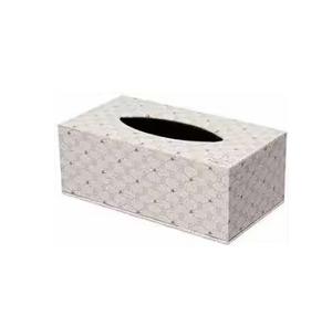 Caja de pañuelos con incrustaciones de hueso decorativo para el hogar - Product Image 6